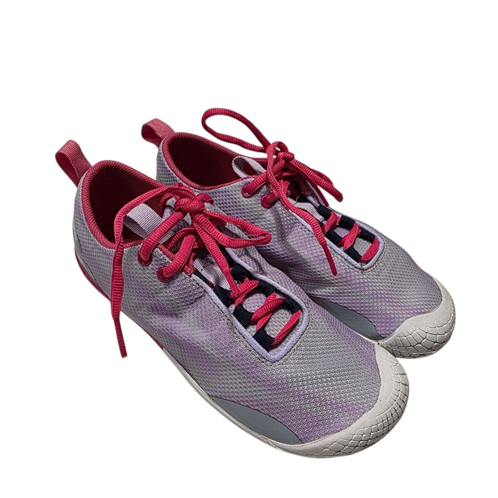 TSLA BareTrek Women 7.5 Purple‎ Pink Barefoot Running Shoes BK62 Minimalist